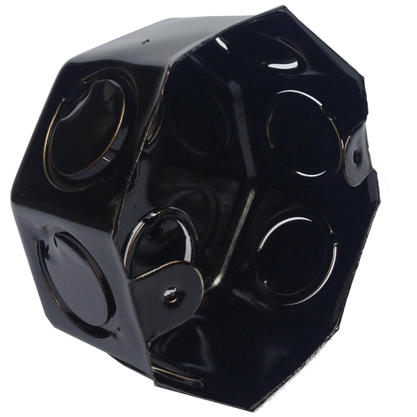 Caixa Esmaltada 3x3 Octogonal