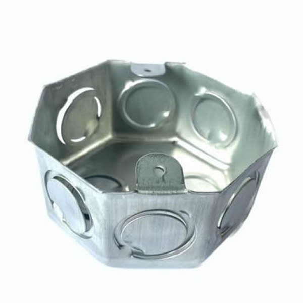Caixa 3x3 Octogonal Galvanizada