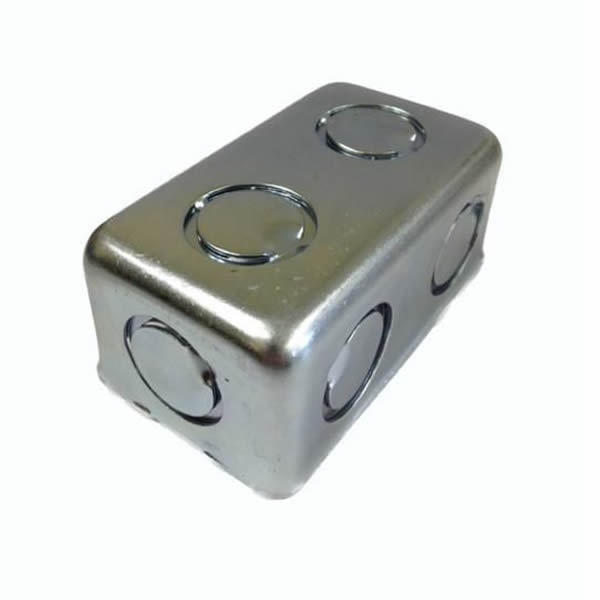 Caixa 4x2 Retangular Galvanizada