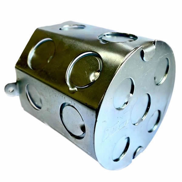 Fundo Mvel Duplo Octogonal Galvanizada